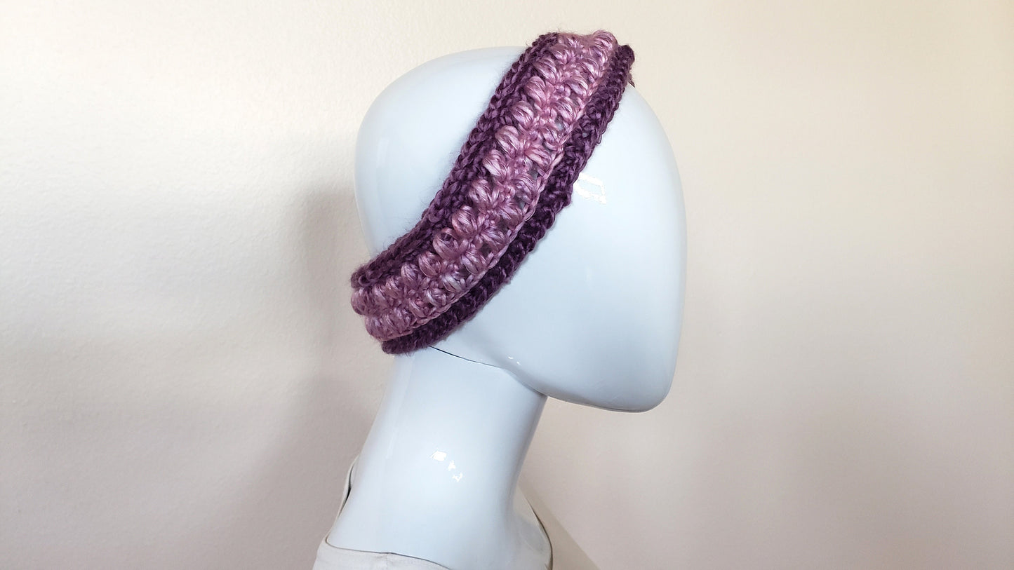 Twisted Headband. Crochet Headband. Boho Headband. Handmade Headband. Knitted Headband. Womens Gifts.