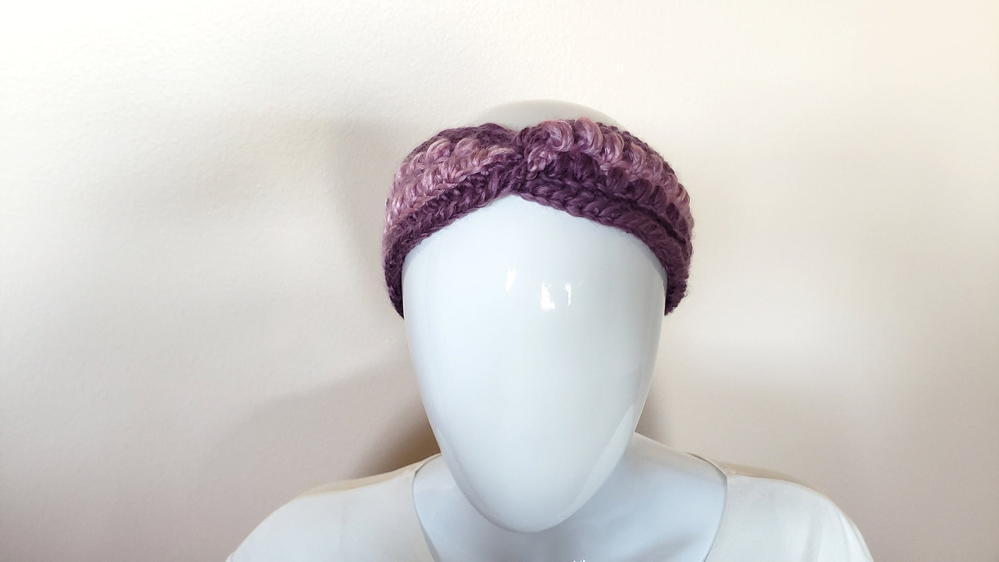 Twisted Headband. Crochet Headband. Boho Headband. Handmade Headband. Knitted Headband. Womens Gifts.