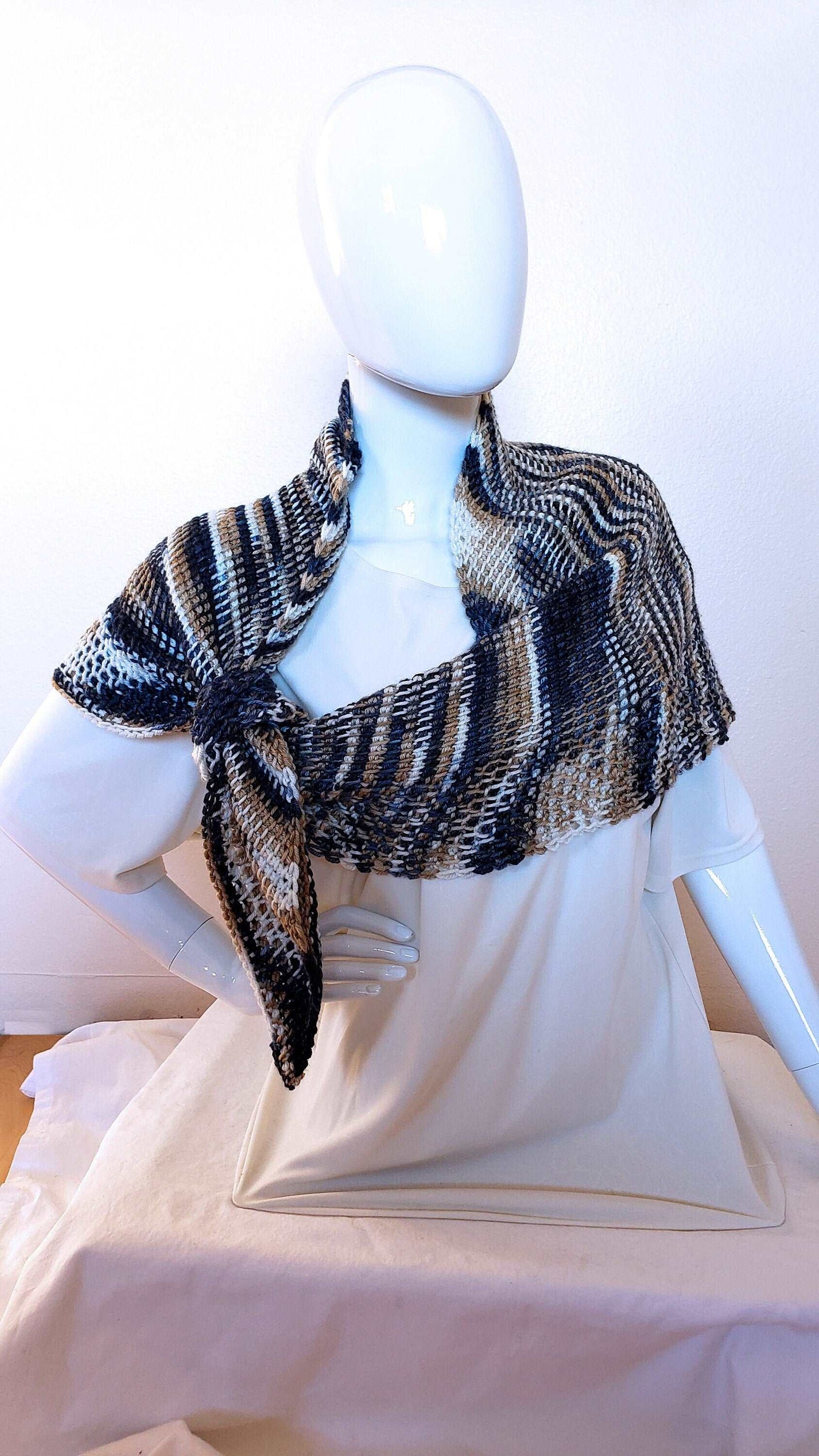 Wool Silk Shawl