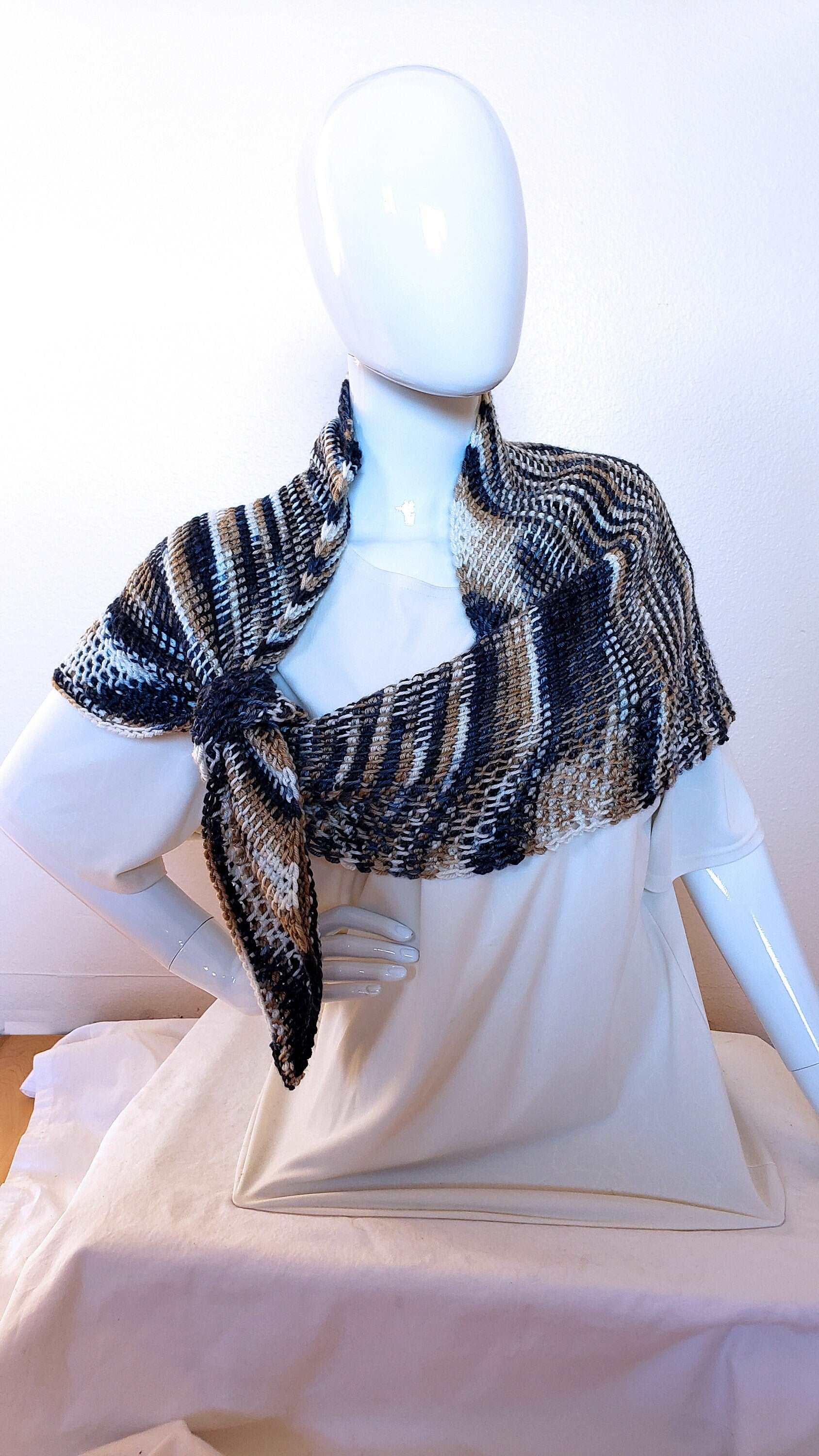 Wool Silk Shawl