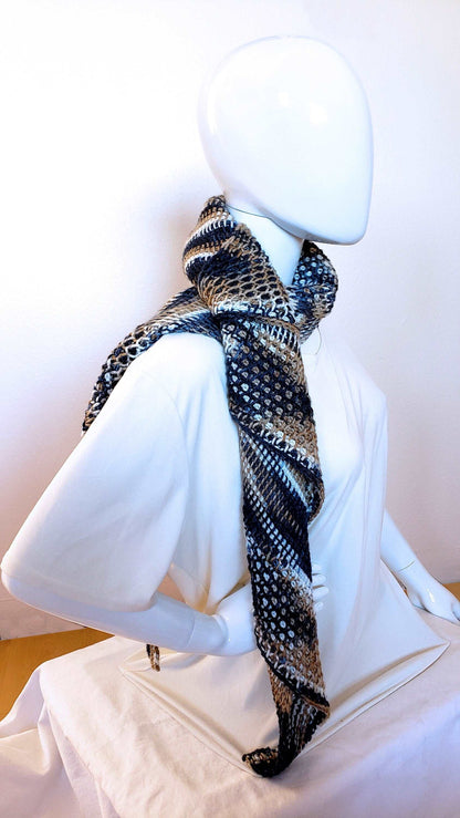 Wool Silk Shawl