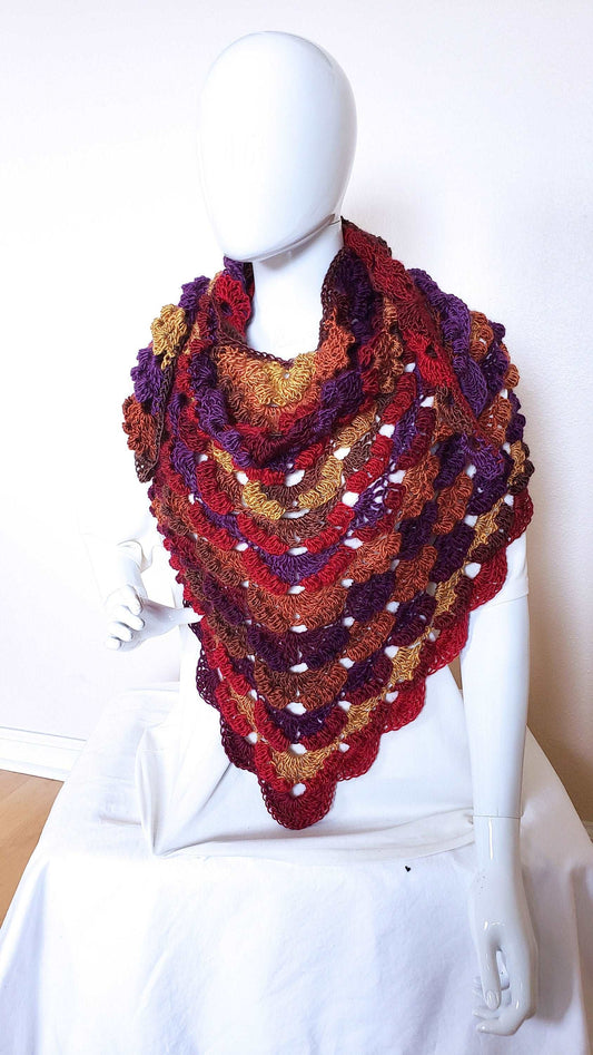 Lacy Multicolor Wrap