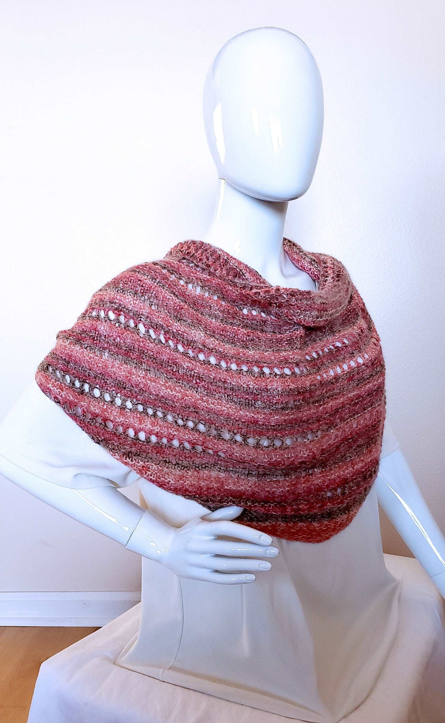 Lacy Semi-circular Shawl