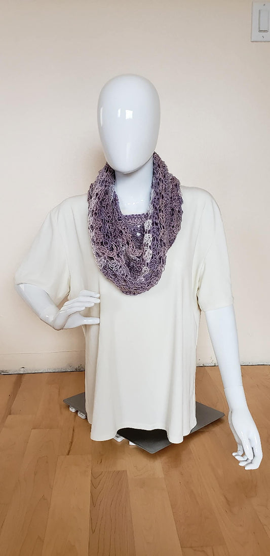 Dressy Crochet Cowl